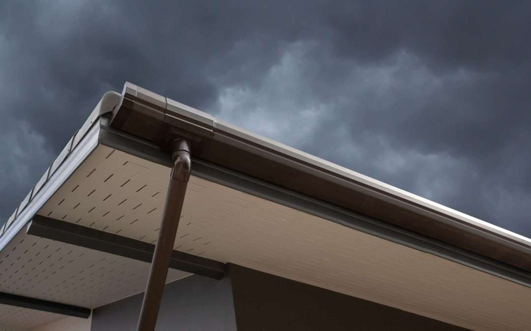 gutter system installed