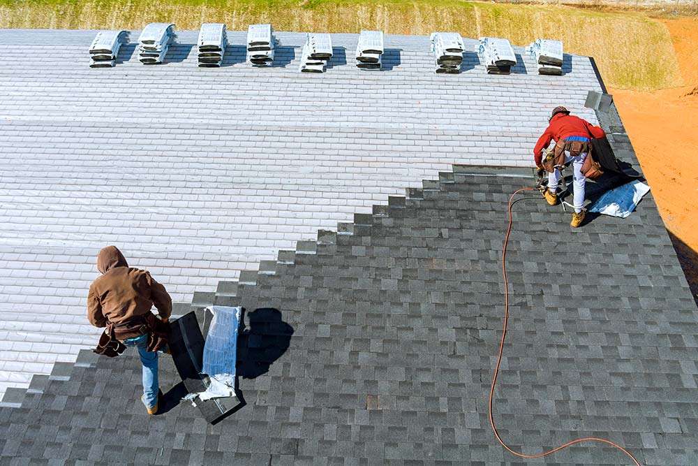 exterior pro little falls location repairing shingled roof