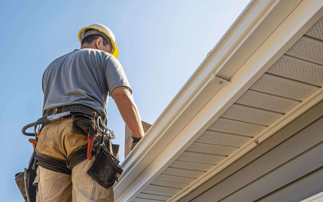 Gutter installation and repair services in Little Falls, MN