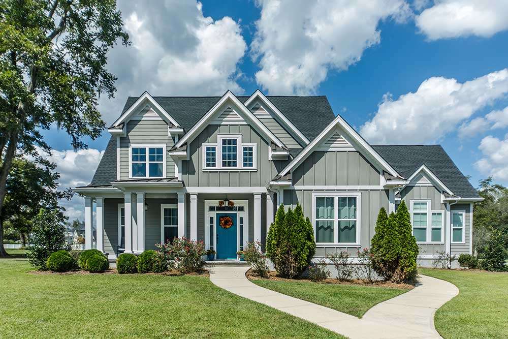 2 story house exterior