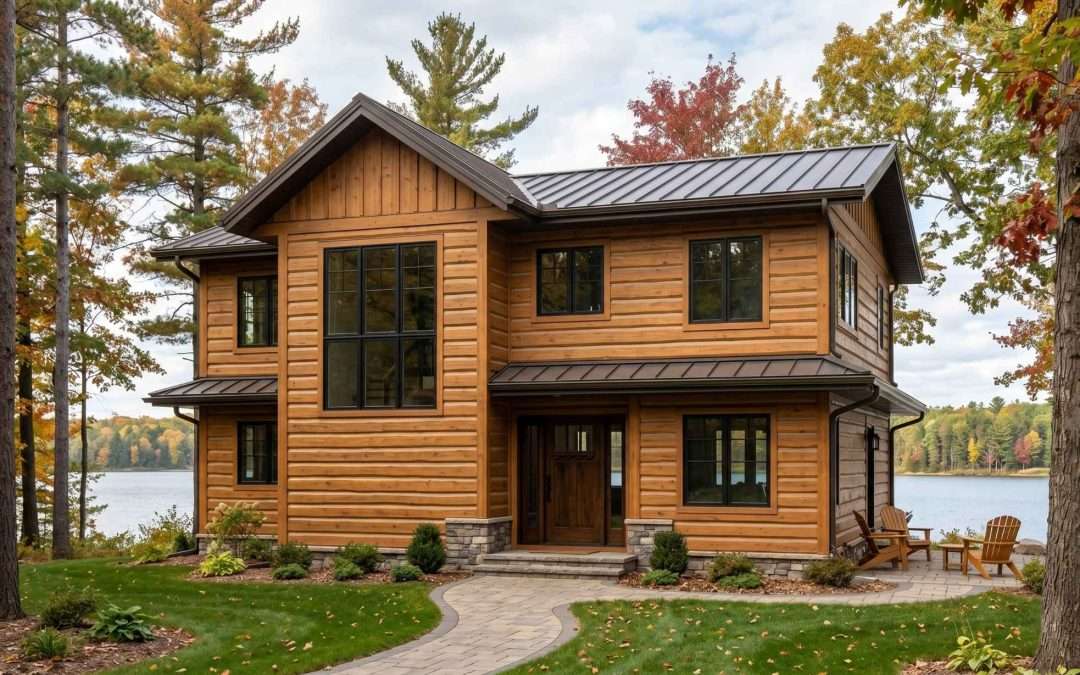 TruLog steel siding Minnesota
